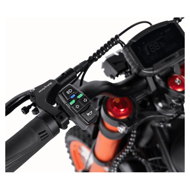 Elektrinis mini motociklas Riding Times GT54 1000W (max 2000W) 48V 27Ah
